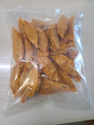 한만두 진한 해물맛 짬뽕만두 1kg — 3.5점을 준 리뷰어가 2021년 4월 올린 사용 사진