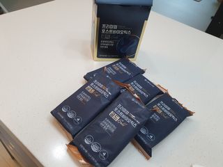 서울약사신협_프리미엄포스트바이오틱스골드_5g x 50포 — 5점을 준 리뷰어가 2021년 2월 올린 사용 사진