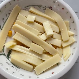 앙투어솔레 아일랜드 구워먹는 치즈 100 자연 치즈 와인안주 300g(100g x 3팩) — 5점을 준 리뷰어가 2022년 8월 올린 사용 사진