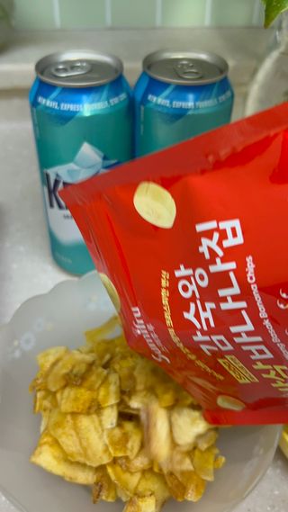 스미후루 코리아 [구매평]감숙왕 바삭 바나나칩(수정본) — 5점을 준 리뷰어가 2025년 8월 올린 사용 사진