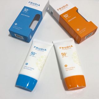 [후르디아] 혼합자차 선 에센스+톤업 선크림 2종 — 5점을 준 리뷰어가 2021년 4월 올린 사용 사진