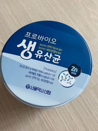 서울약사신협_프로바이오생유산균_2.5G x 100포 — 5점을 준 리뷰어가 2021년 4월 올린 사용 사진