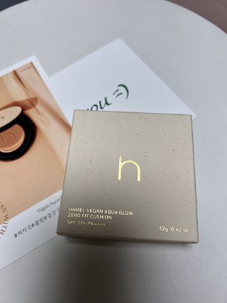 하멜 비건 아쿠아 글로우 제로핏 쿠션 — 4.5점을 준 리뷰어가 2022년 8월 올린 사용 사진