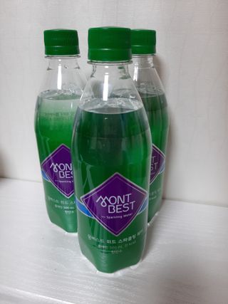 몽베스트 Montbest with Sparkling water Plain 20병 — 5점을 준 리뷰어가 2021년 11월 올린 사용 사진