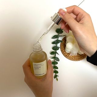 로자펠로 시카 앰플 50ml EGF 재생 미백 비타민 — 5점을 준 리뷰어가 2021년 2월 올린 사용 사진