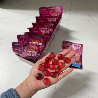 [팔도] 잔망루피젤리 믹스베리맛 42g 8개 — 5점을 준 리뷰어가 2022년 2월 올린 사용 사진