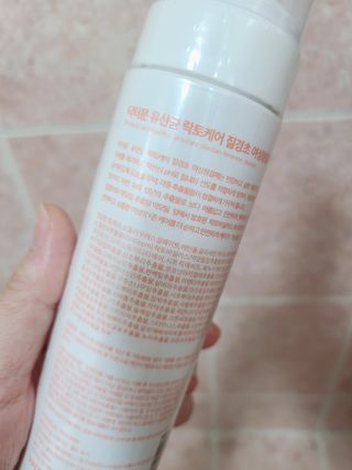 MF프리 [닥터문] 유산균 락토케어 질경초 여성청결제 200ml (폼타입) — 5점을 준 리뷰어가 2022년 5월 올린 사용 사진