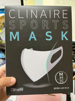 끌린에르 스포츠 귀편한 새부리형 마스크 (뉴컬러포함) — 5점을 준 리뷰어가 2022년 5월 올린 사용 사진