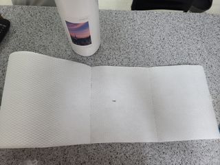 부직포나라 중금속유해물질ZERO 뜯어쓰는 주방 일회용수세미 60매 2매 — 5점을 준 리뷰어가 2022년 9월 올린 사용 사진