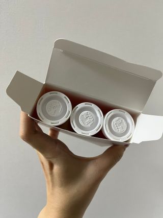 [슬림드랍 석류맛] 건기식 다이어트 보조제 겸 비타민 — 5점을 준 리뷰어가 2022년 2월 올린 사용 사진
