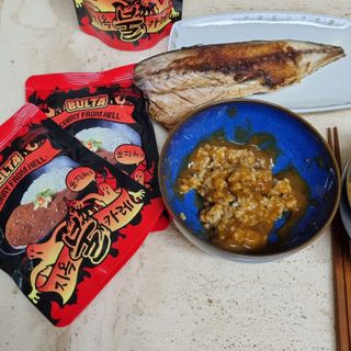 불타 지옥불카레 불지옥맛 180g x 3봉 — 5점을 준 리뷰어가 2021년 6월 올린 사용 사진