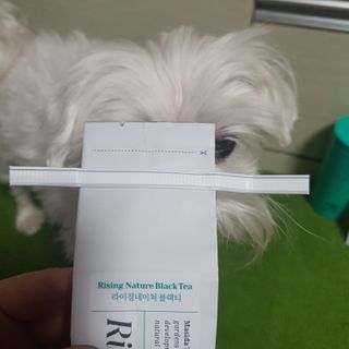 마시다 대자연이 빚은 프리미엄 수제 블렌딩 홍차, 라이징네이쳐블랙티 — 5점을 준 리뷰어가 2021년 3월 올린 사용 사진