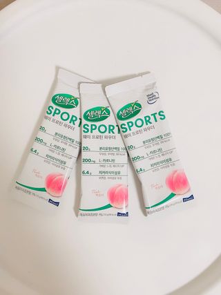 셀렉스스포츠 셀렉스 스포츠 웨이 프로틴 파우더 2종 스틱형 — 4.5점을 준 리뷰어가 2021년 2월 올린 사용 사진