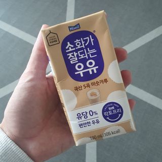 소화가 잘되는 우유 국산 5곡 미숫가루 — 4점을 준 리뷰어가 2021년 9월 올린 사용 사진