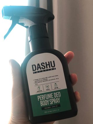 다슈코리아 다슈 솔루션 퍼퓸 데오 바디스프레이 프레쉬 그린 200ml — 5점을 준 리뷰어가 2021년 5월 올린 사용 사진