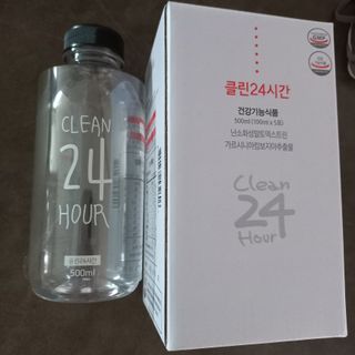 클린24시간 1BOX(5포) + 전용보틀(500ml) — 4점을 준 리뷰어가 2022년 7월 올린 사용 사진