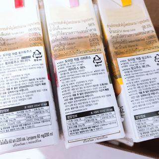 도이캄 착즙 완숙 토마토 200ml 12팩 무설탕 태국왕실 기내식주스 — 5점을 준 리뷰어가 2021년 2월 올린 사용 사진