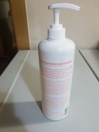 프리[닥터문] 유산균 락토케어 질경초 여성청결제 1000ml (젤타입) — 5점을 준 리뷰어가 2022년 7월 올린 사용 사진