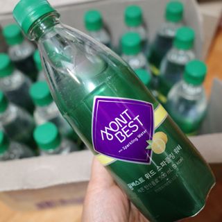 몽베스트 Montbest with Sparkling water Lemon OR Lime 20병(랜덤) — 5점을 준 리뷰어가 2022년 12월 올린 사용 사진