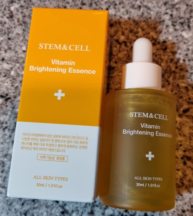 체르엠 스템앤셀 비타민 브라이트닝 에센스 30ml 1개 리뷰 사진