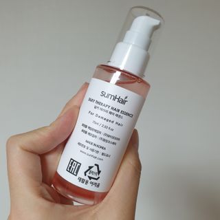 썸헤어 / SUMHAIR 썸헤어 실키 테라피 헤어 에센스 — 5점을 준 리뷰어가 2021년 5월 올린 사용 사진