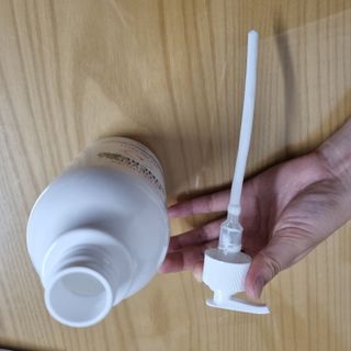 [닥터문] 프리미엄 알로에베라 선크림 500ml — 4점을 준 리뷰어가 2022년 6월 올린 사용 사진