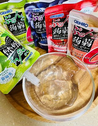 ORIHIRO 오리히로 곤약젤리 제로칼로리 130g 4종 4팩(맛별로 1팩씩) — 5점을 준 리뷰어가 2023년 1월 올린 사용 사진