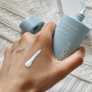 아이레시피 마일드 히알루로닉 모이스트 업 선스크린 SPF50+ PA++++ — 5점을 준 리뷰어가 2023년 6월 올린 사용 사진