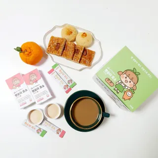 아이비웰니스 빵순이 식탁 위의 필수템! 빵순이 효소 키위맛 100포 + 석류맛 14포 (총 114포) — 5점을 준 리뷰어가 2023년 1월 올린 사용 사진