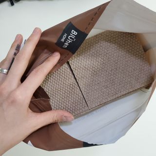 블뤼엔 일회용 수세미 — 5점을 준 리뷰어가 2021년 4월 올린 사용 사진
