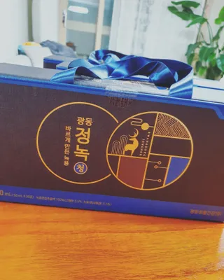 [광동생활건강] 광동정녹청 30포 — 5점을 준 리뷰어가 2021년 11월 올린 사용 사진