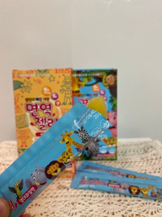 다나음 셀렌에 빠진 아연면역젤리 열대과일맛+사과맛 — 5점을 준 리뷰어가 2023년 1월 올린 사용 사진