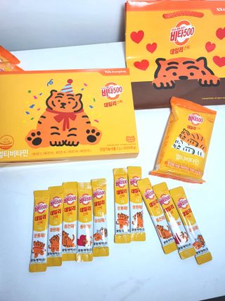 광동생활건강 [광동] 비타 500 데일리 스틱 VB, VC를 함유한 멀티비타민 30포+30포 — 5점을 준 리뷰어가 2022년 6월 올린 사용 사진