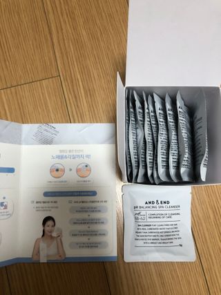 앤앤드 앤드앤엔드 pH 밸런싱 스파클렌저 — 5점을 준 리뷰어가 2021년 2월 올린 사용 사진