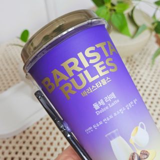 바리스타룰스 돌체 라떼 — 5점을 준 리뷰어가 2023년 4월 올린 사용 사진