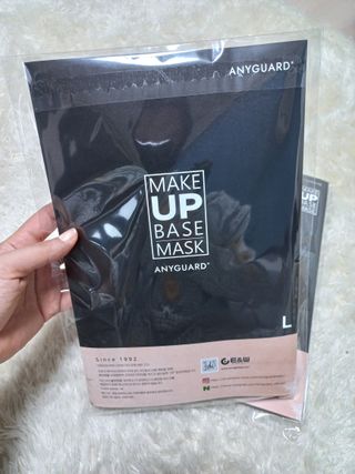 애니가드 셋업메베마스크 (대형 4컬러 + 중형 4컬러) — 4점을 준 리뷰어가 2022년 4월 올린 사용 사진