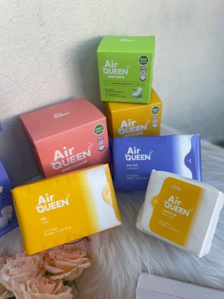 에어퀸 뉴브레스 유기농 생리대 4종 (팬티라이너 20P + 중형 10P + 대형 10P + 오버나이트 8P)_체험단 — 5점을 준 리뷰어가 2024년 6월 올린 사용 사진