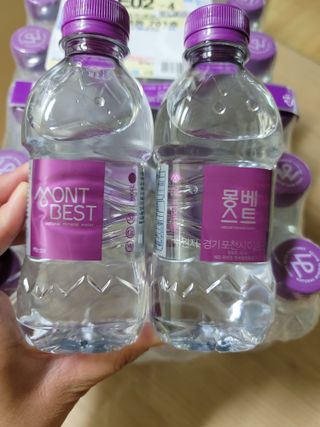 몽베스트 [MONTBEST] 330mL 20병 — 5점을 준 리뷰어가 2021년 10월 올린 사용 사진