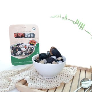 [푸딩팩토리] 바지락홍합탕 500g / 얼큰바지락홍합탕 590g — 4점을 준 리뷰어가 2022년 10월 올린 사용 사진