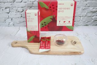서울약사신협_석류 타트체리 콜라겐_10g x 30포 — 5점을 준 리뷰어가 2021년 8월 올린 사용 사진