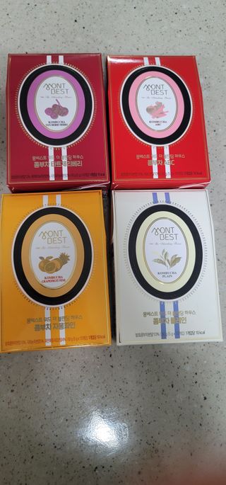 몽베스트 위드더 블랜딩 하우스 콤부차 _ 버라이어티팩 — 5점을 준 리뷰어가 2023년 6월 올린 사용 사진