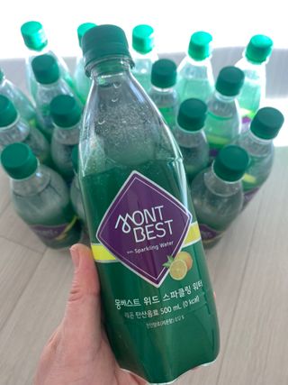 몽베스트 Montbest with Sparkling water Lemon OR Lime 20병(랜덤) — 5점을 준 리뷰어가 2023년 2월 올린 사용 사진