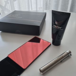 메데스 비츠케어 모공케어 피부관리키트 — 5점을 준 리뷰어가 2021년 7월 올린 사용 사진