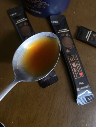 프리마인 자체 기업부설 연구소에서 찾아낸 건강한 수면의 비밀.  슬립토 플러스 30포 — 5점을 준 리뷰어가 2022년 10월 올린 사용 사진