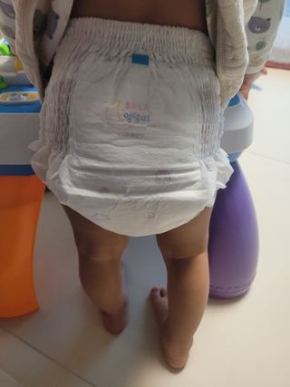 쿠잉 에어드라이  풀커버 팬티기저귀 (L/XL/XXL/XXXL) 1팩 — 5점을 준 리뷰어가 2023년 2월 올린 사용 사진