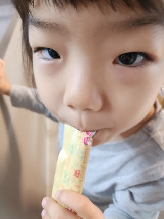 다나음 셀렌에 빠진 아연면역젤리 열대과일맛+사과맛 — 5점을 준 리뷰어가 2023년 1월 올린 사용 사진