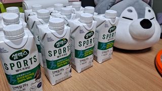 셀렉스스포츠 셀렉스 스포츠 드링크 초콜릿 _ 330ml x 12팩 — 5점을 준 리뷰어가 2021년 12월 올린 사용 사진