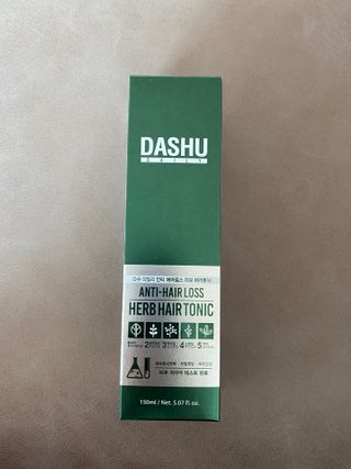 다슈코리아 다슈 데일리 안티 헤어로스 허브 헤어토닉 150ml — 5점을 준 리뷰어가 2021년 2월 올린 사용 사진