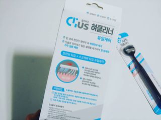 크리오 클리어스 혀백태제거 구취관리 혀클리너 — 5점을 준 리뷰어가 2021년 3월 올린 사용 사진
