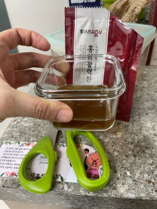 힘내라김홍삼 홍삼활력진 50ml x 5포 — 4점을 준 리뷰어가 2021년 3월 올린 사용 사진